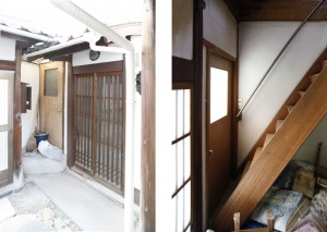 photo05 ~門から続く旧玄関より入る~