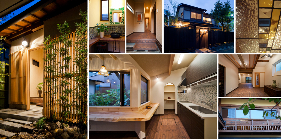 京町家・古民家リフォーム、リノベーションの例